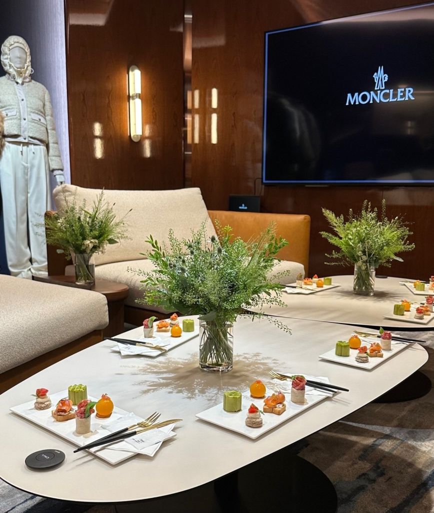 PICORICO Luxury Catering — Moncler Event